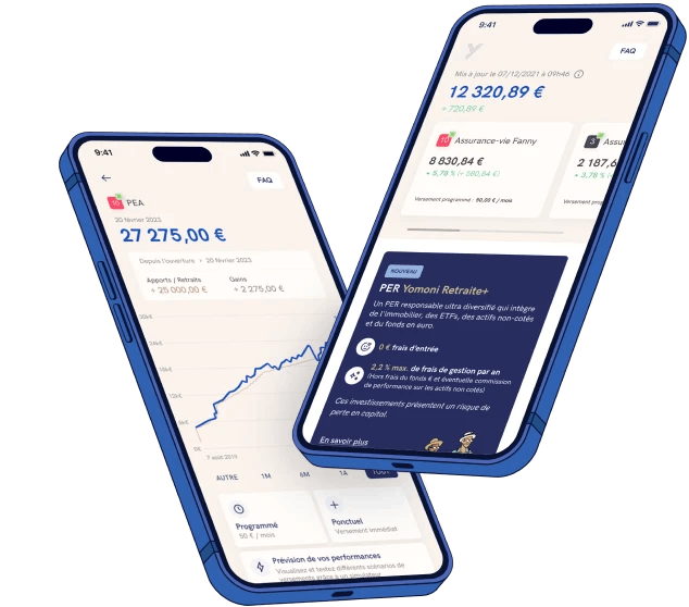 ecran app yomoni